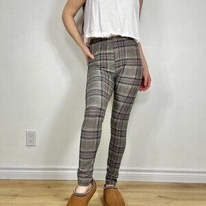 *Just Cozy Houndstooth Plaid Leggings